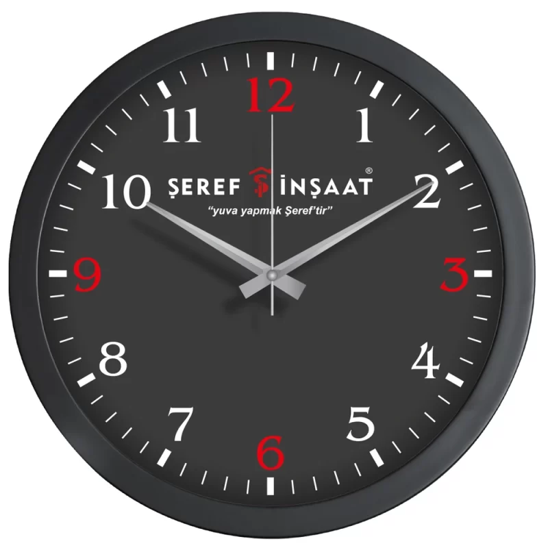 V30-333-S Plastik Duvar Saati