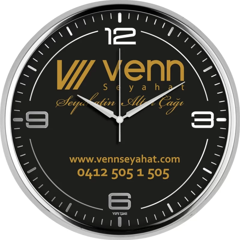 V30-950-GV Metal Duvar Saati