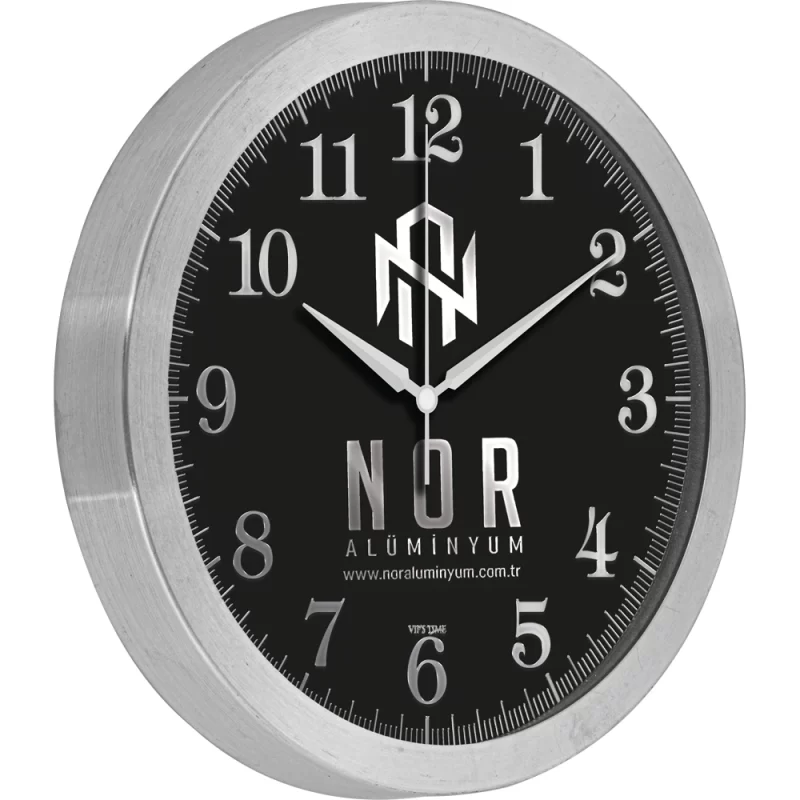V30-985-GV Alüminyum Duvar Saati