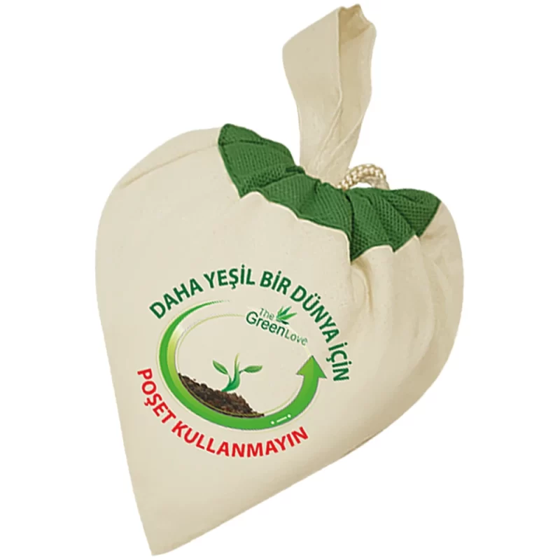 BC-8300 İp Büzgülü Ham Bez Çanta