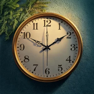 Logolu promosyon metalize duvar saatleri. Metalize duvar saati toptan satışı.